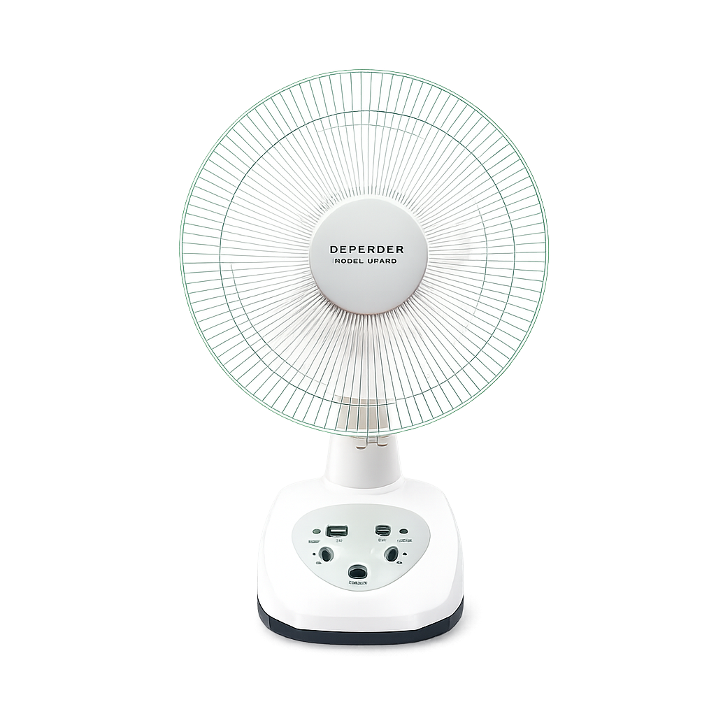 Defender Rechargeable Table Fan | DF-2912